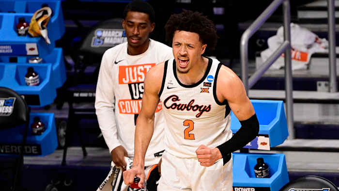 Oklahoma State guard Cade Cunningham